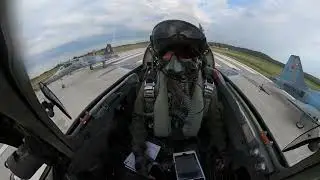 Flyover, BYU at Arkansas! (No Music)