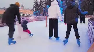 Skating in Central Park