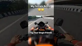 RC 390 moto gp edition female bestie 😅😅😍🥰 #rc390 #femalebestie #motogpedition