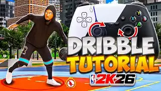 NBA 2K26 GREATEST ADVANCED STEEZO DRIBBLE TUTORIAL W/ HANDCAM! #1 EASIEST HOW TO GLITCH DRIBBLE