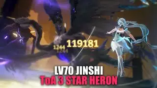 Level 70 Jinhsi Tower of Adversity Lv.90 Heron 3 Star Clear | Wuthering Waves
