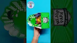 Como hacer Bandeja de Papel  SUPERHEROES Especial día del Padre👨