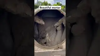Perfect mortar #asmr #construction #satisfying