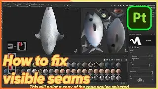 How to fix visible seams inside of Adobe Substance 3D Painter