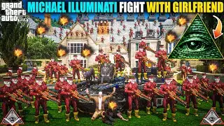 🔺GTA 5 : MICHAEL THE INDIAN MAFIA ILLUMINATI FIGHT WITH GIRLFRIEND END UNDERWATER MAFIA 🔥