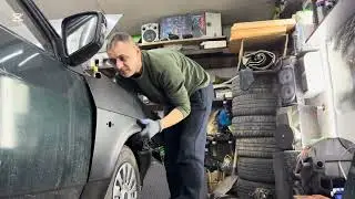 Replacing the front fender of a VAZ 2109