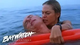 JILL Rushes To Save A Drowning Man But Is She Too Late?! Baywatch Remastered