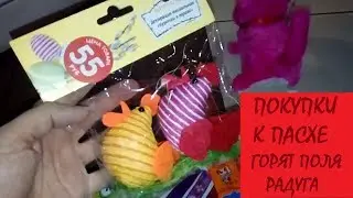 Фикс прайс. Весенние пожары, радуга и цветы.