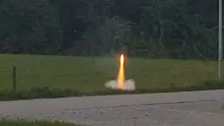 HORRORKNALL Rakete von Bugano - August 2019