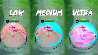 Lylia Neobeasts Skin in Different Graphics Settings