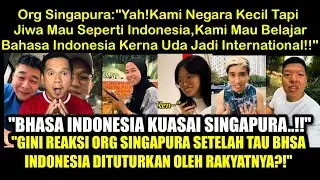 Oh my God‼️ Singapore, a small country, is still learning Indonesian‼️I don't want to be left beh...