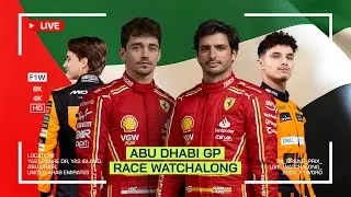 2024 Abu Dhabi Grand Prix: Race Watchalong