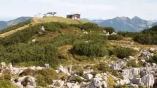 Gipfel Steinplatte 1869 m @ Austria panorama video (originaal)