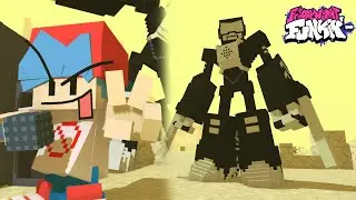 [Minus Tankman] Friday Night Funkin Minecraft Animation (Minus Ugh Mod)