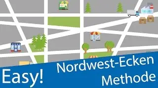 Nordwest-Eckenregel (NWE) - Transportoptimierung / Lineare Optimierung / Operations Research