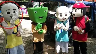TAHU BULAT - TERPESONA !! MY FRIENDS WEARING COSPLAYS UPIN, BOBOIBOY, ADU DU & IPIN MAKAN TAHU BULAT
