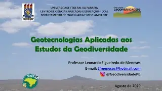 Geotecnologias Aplicadas aos Estudos da Geodiversidade