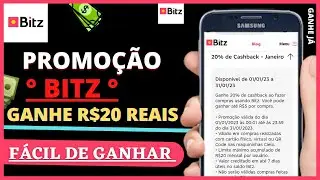 🔥- GANHE R$20 REAIS COM ESSA PROMOÇÃO FÁCIL DO BITZ