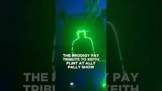 The Prodigy pay Tribute to Keith Flint at Alexandra Palace, London 