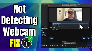 How to Fix Webcam Not Detected in OBS on Mac