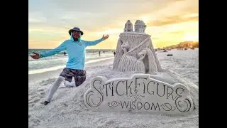 Sand-Lapse Stick FIgure, Wisdom Album Art