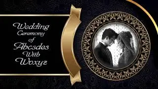 Wedding Opener Title Video Template | For Edius - Adobe Premiere Editors | NVS Record