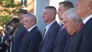 Открытие мемориального комплекса в ст. Убеженская