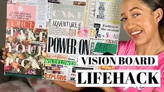 How to EFFECTIVELY create a Vision Board | 2020 LIFE HACK | Achieving my GOALS