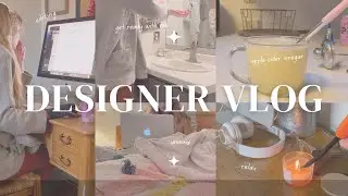 Spend A *PRODUCTIVE* Saturday With Me ✿ Graphic Designer After-Hours