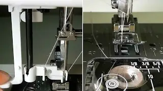 How to thread a sewing machine | Janome 525S