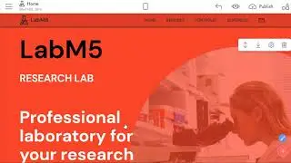 Medical HTML Website Template For Mobirise | Laboratory Website Builder