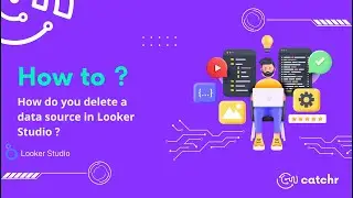 How to delete a data source from Looker Studio.