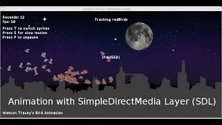 Project #2, Animating Sprites and Parallax Scrolling