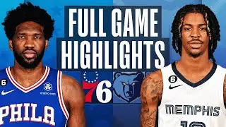 Philadelphia 76ers vs. Memphis Grizzlies Full Game Highlights | Feb 23 | 2022 NBA Season