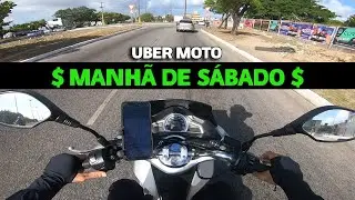 UBER MOTO:  Quanto ganhei em uma manhã de sábado?