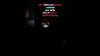 pov: you haven't watched your daily dose of xDemon... 💀🔥 #roblox #doors #shorts