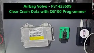 Crash Data Clear Volvo P31423599 with CG100 Programmer