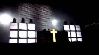 Front row for Justice at Lollapalooza
