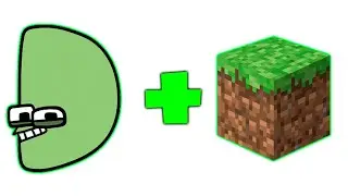 D + Minecraft = ??? Alphabet Lore Animation
