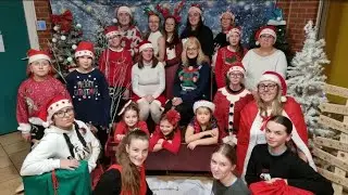 Chorégraphie majorettes Noël 2022