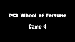 PS2 Wheel of Fortune Run - Game 4