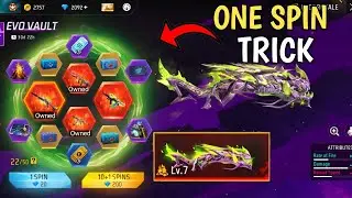 NEW EVO VAULT ONE SPIN TRICK | FREE FIRE NEW EVENT TODAY | FREE DIAMOND 🔥