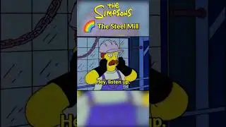 Gay Steel Mill | The Simpsons #Shorts