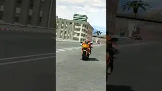 POWERFUL STUNT WITH KTM 1190#shorts #viral #trending#gaming