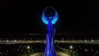 Projection Mapping on the Monument