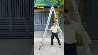 Sử Dụng Dễ Dàng Với Thang Rút Lồng Sumika SKM405_Chữ A 2m5| Sumika.vn #sumika #sumikavietnam