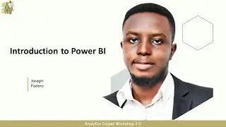 Introduction to Power BI - Analytics Corper Workshop 3.0