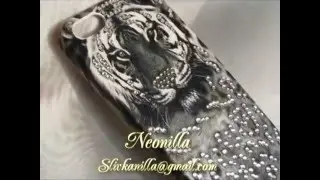 Инкрустация телефонов и чехлов стразами Swarovski