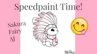 Animal Jam speedpaint of SakuraFairy