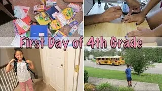 Getting Ready for School | First day of 4th Grade